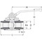 Ball valve Series: BKH-CEL Type: 1952 Steel Compression ring, light (L) PN350 to PN500